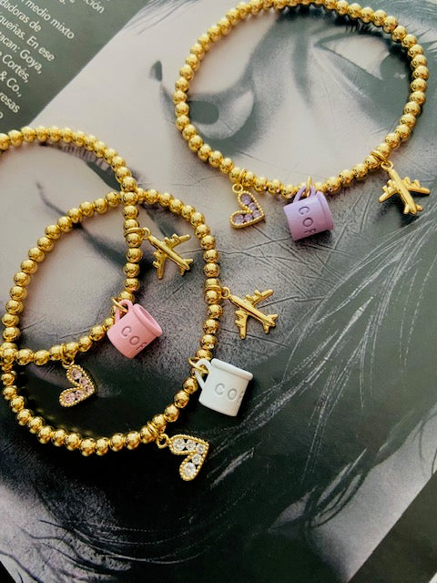 3 Travel & Coffe Bracelet