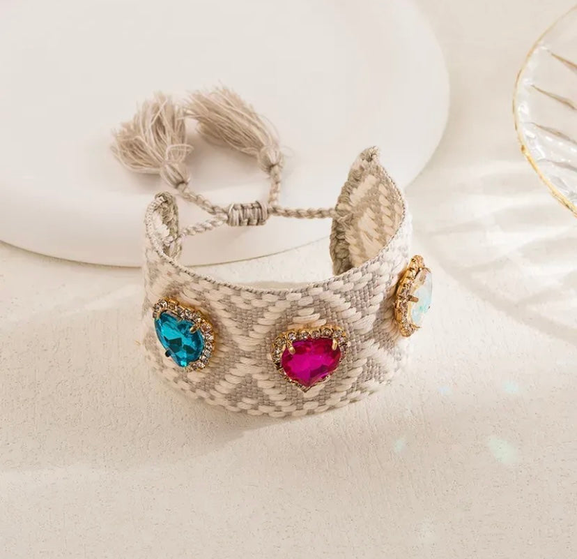 Pulsera Corazón Romano