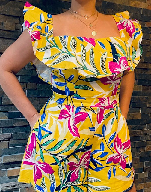 Yellow Romper