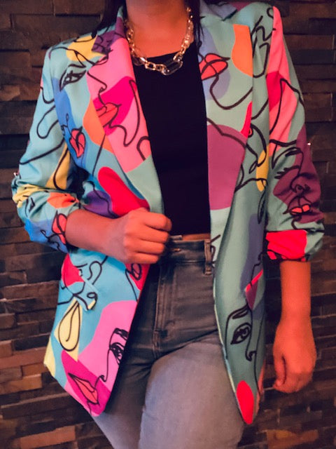 Graphic Blazer