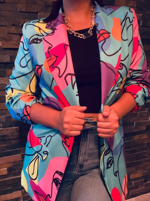 Graphic Blazer